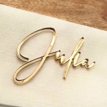 Table Name Laser Cutouts