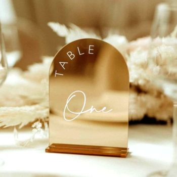 Acrylic Table Numbers