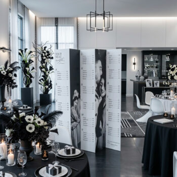 4 Panel Zig Zag Seating Chart